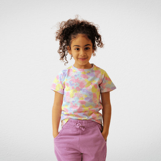 Kids Summer 23 Kids Tshirt Kids Kmart Tshirt - Tie Die Butterfly