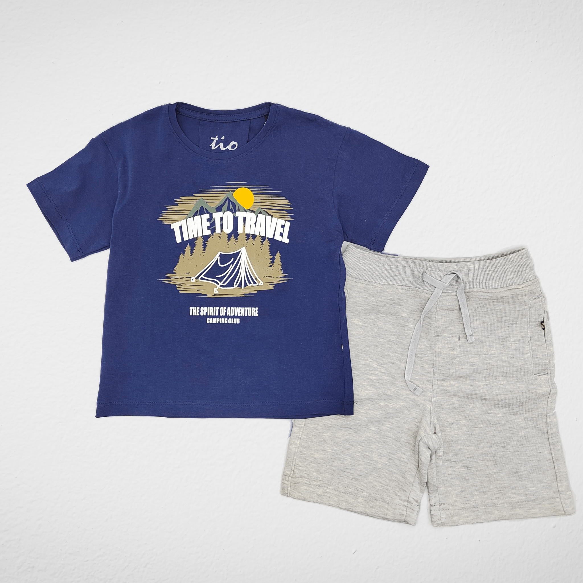 Kids Summer 23 Summer Sale 23 Boys Set (Tshirt & Short) - 