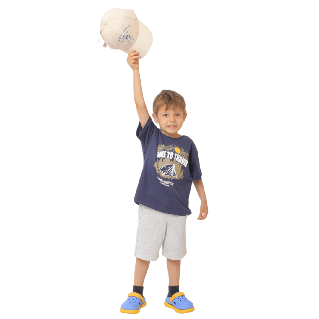 Kids Summer 23 Summer Sale 23 Boys Set (Tshirt & Short) - 