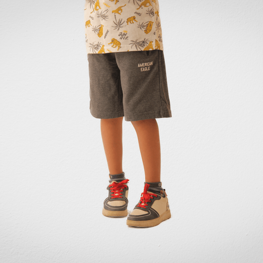 Kids Summer 23 Summer Sale 23 Boys Short - New (تصنيع) - Grey