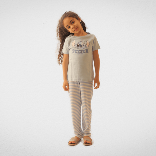 Kids Summer 23 Summer Sale 23 Kids Pajama - "Stitch" - Blue