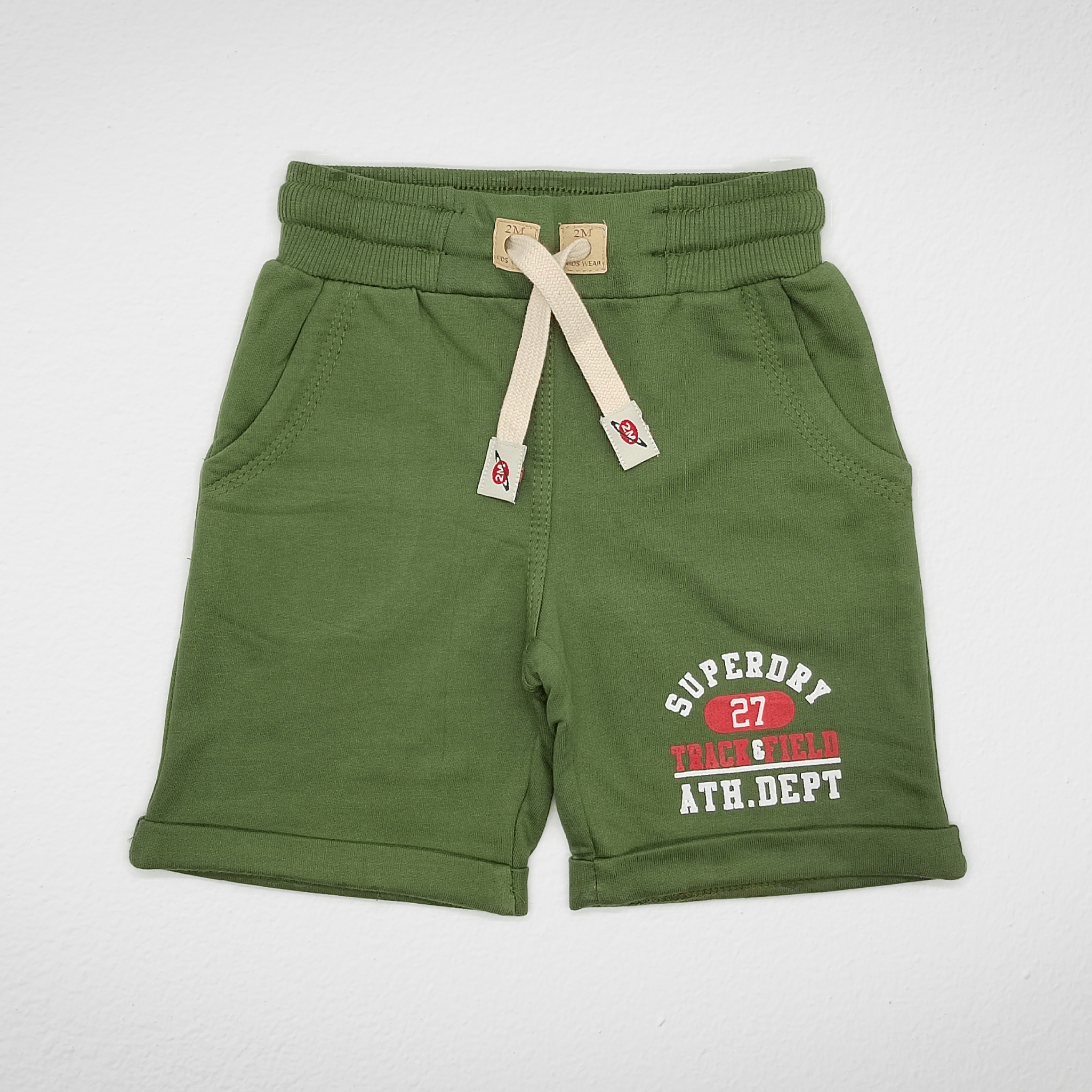 Kids Summer 23 Summer Sale 23 Kids Short - SuperDry 27 - Oil Green