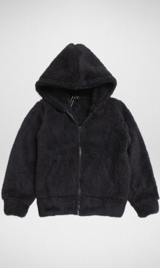 Kids Winter 24 Kids Jacket KIDS - Heavy Fur Polar Jacket ( Dark Blue )