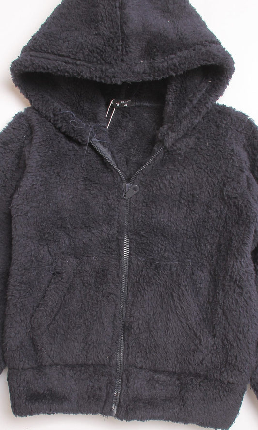 Kids Winter 24 Kids Jacket KIDS - Heavy Fur Polar Jacket ( Dark Blue )