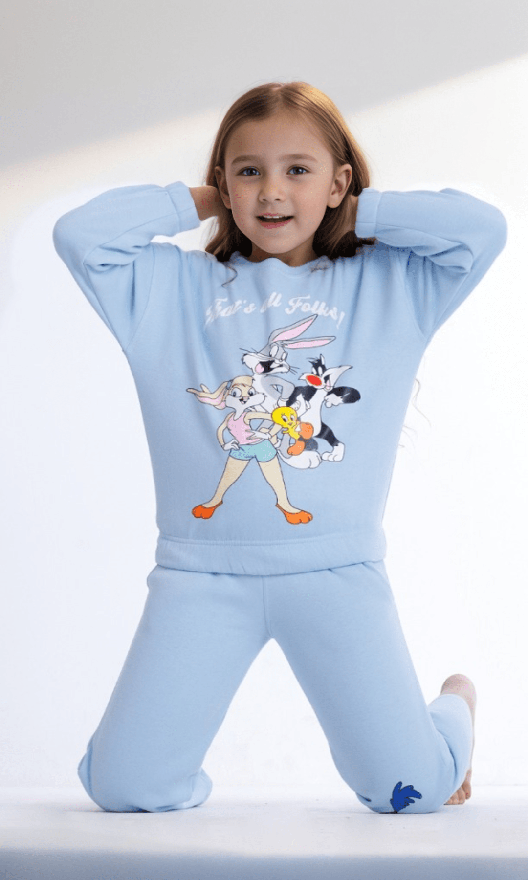 Kids Winter 24 Kids Pajama Possible Kids Pajama (Looney Tones) - Blue