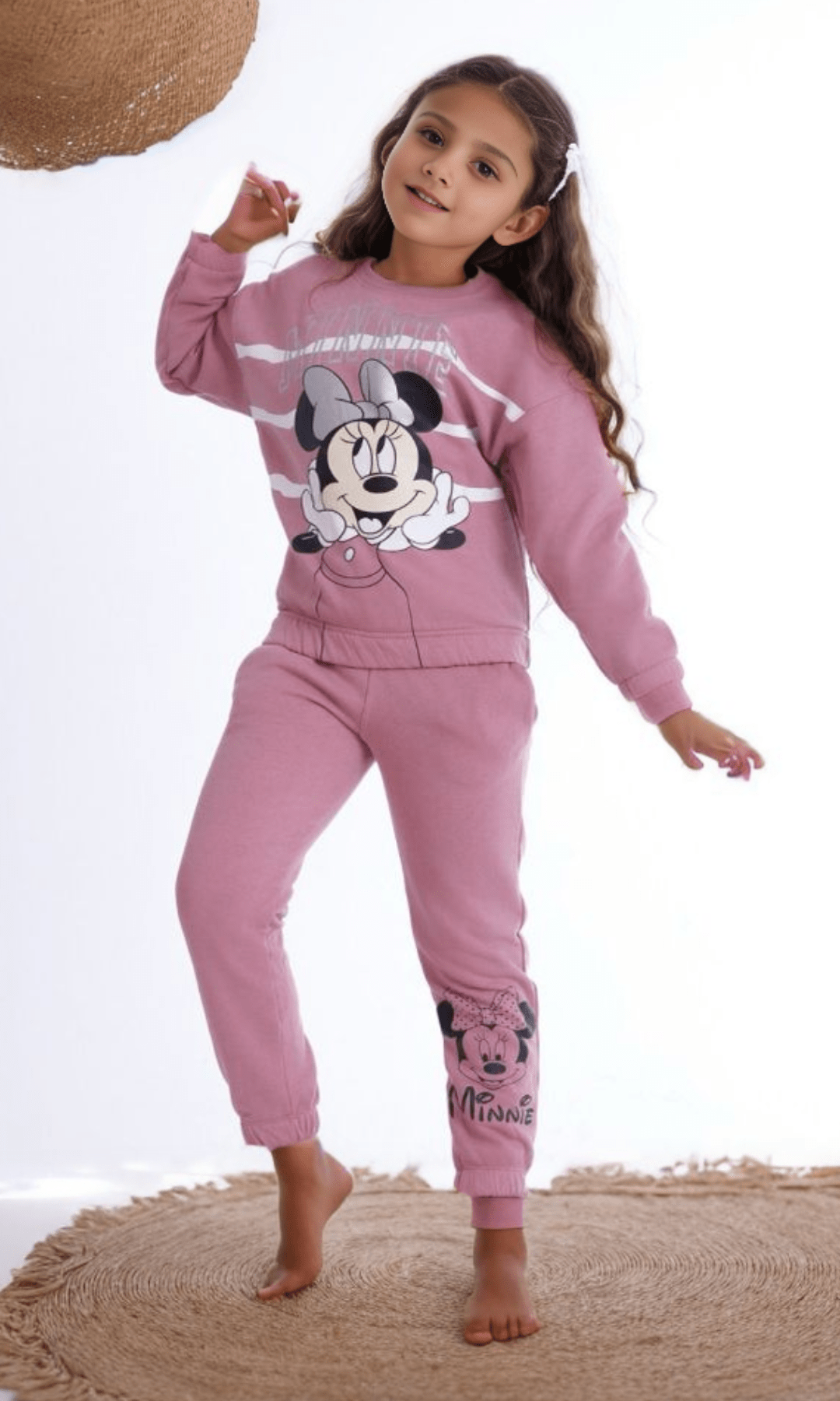 Kids Winter 24 Kids Pajama Possible Kids Pajama (Minnie) - Pink