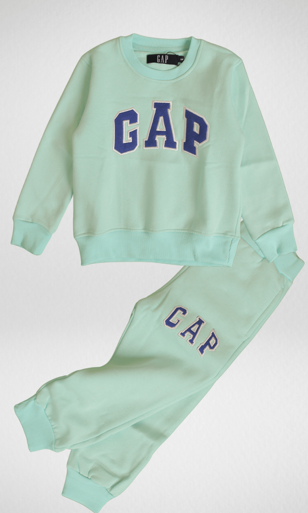 Kids Winter 24 Kids Sweatshirt KIDS GAP Set (Sweatshirt + Pants) - Mint