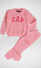 Kids Winter 24 Kids Sweatshirt KIDS GAP Set (Sweatshirt + Pants) - Pink