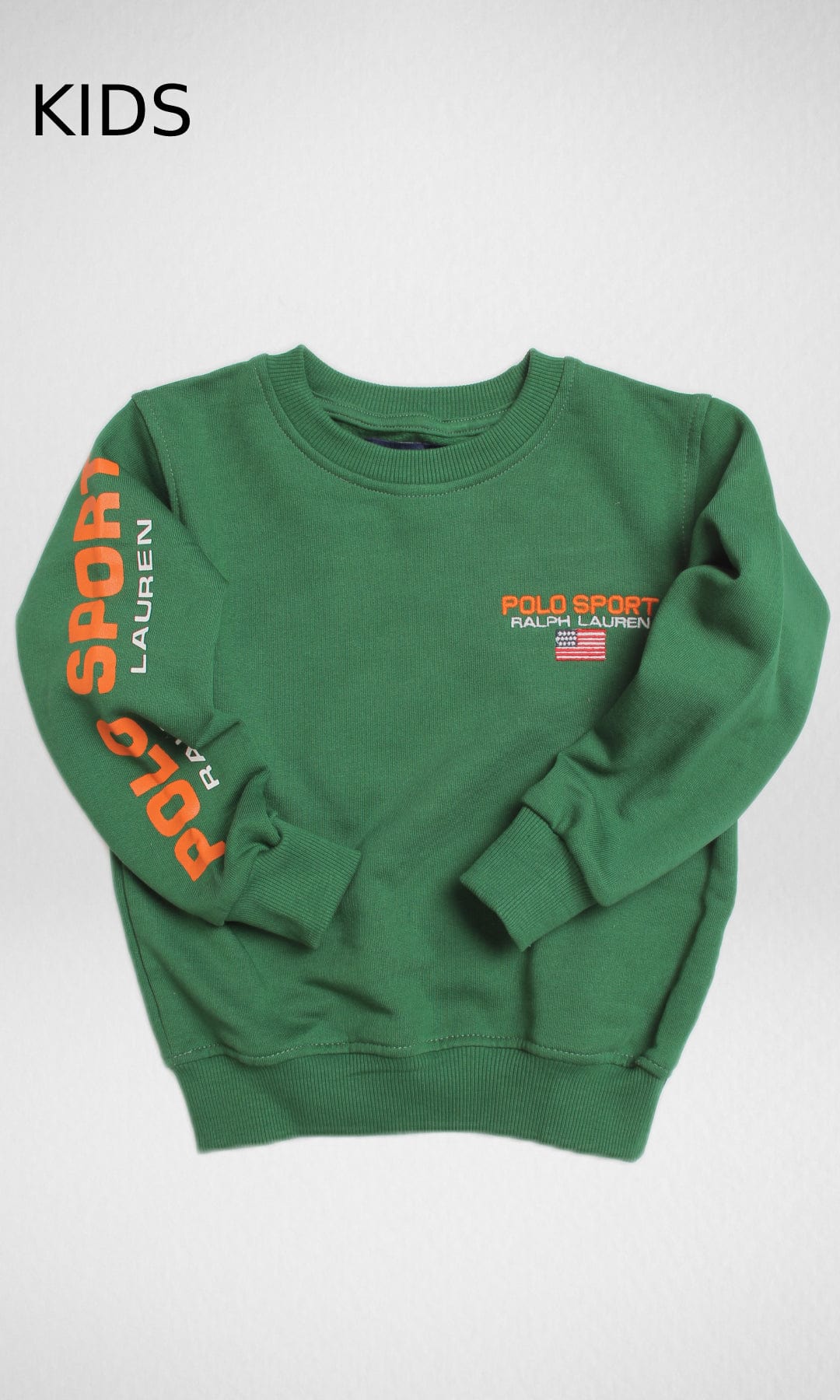 Kids Round Sweater Sport (Green)