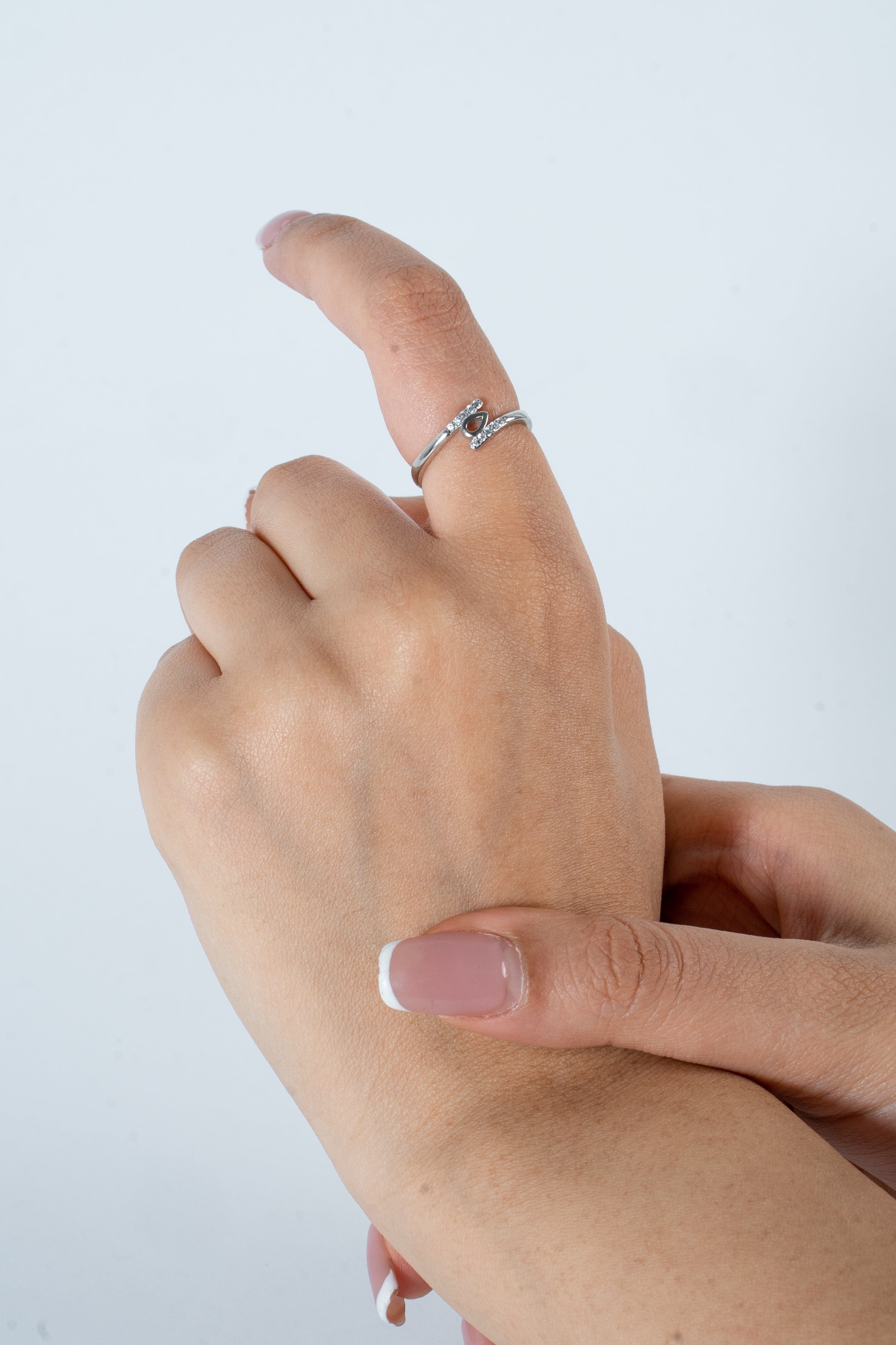 Lina Female Necklaces 6 Silver 925 Italian Ring Model 0155