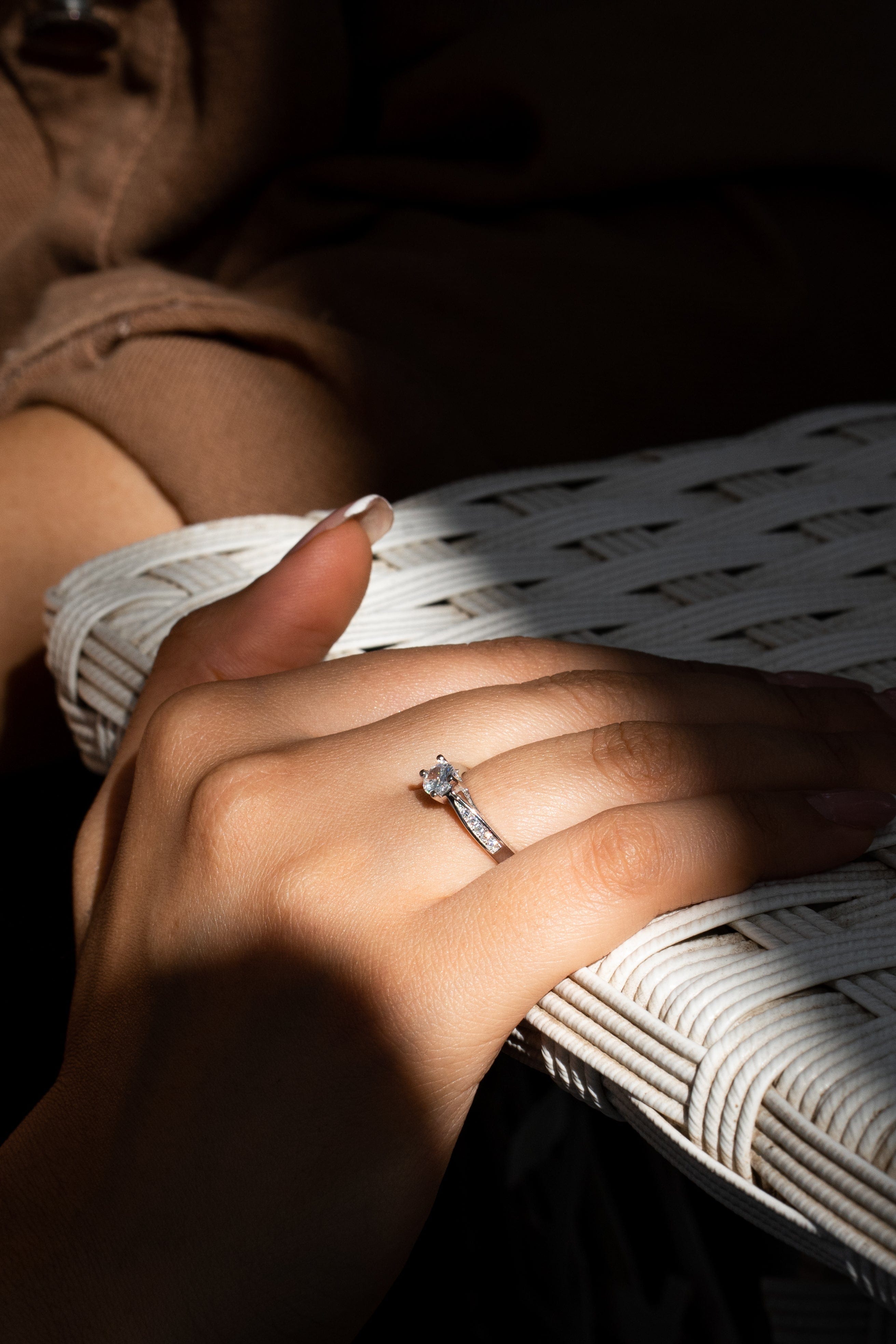 Lina Female Necklaces 6 Silver 925 Italian Ring Model 0159