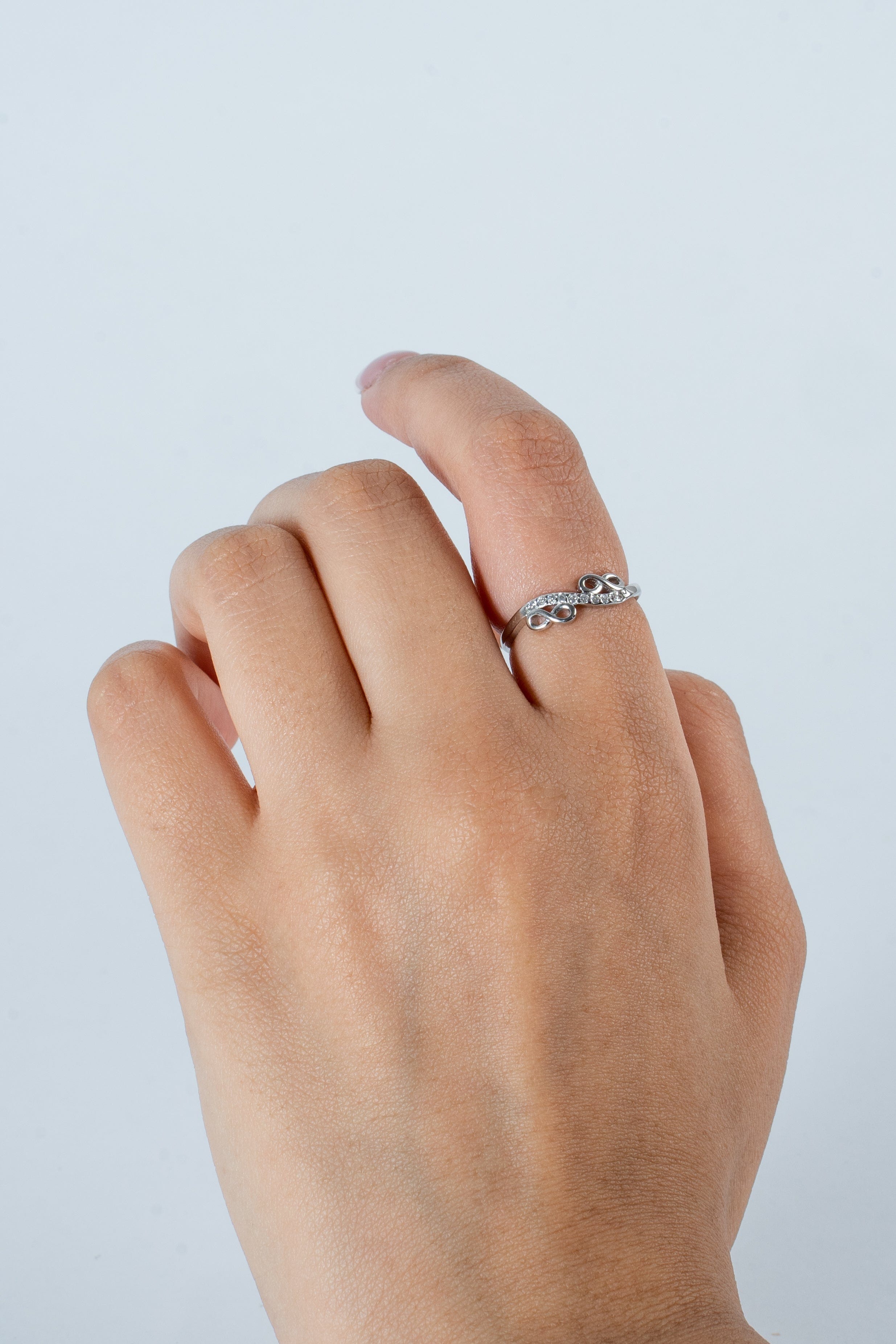 Lina Female Necklaces 6 Silver 925 Italian Ring Model 0160