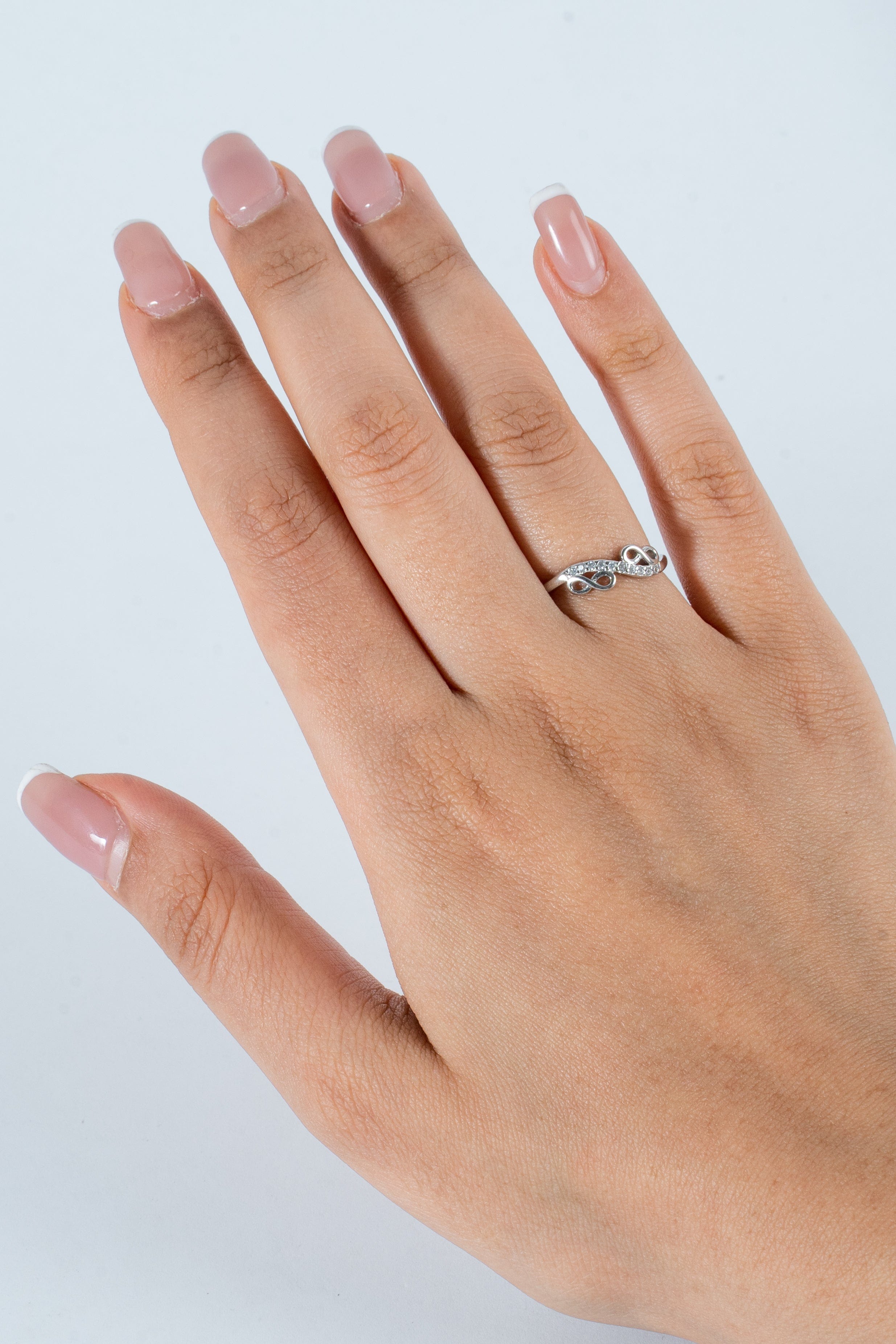 Lina Female Necklaces 6 Silver 925 Italian Ring Model 0160