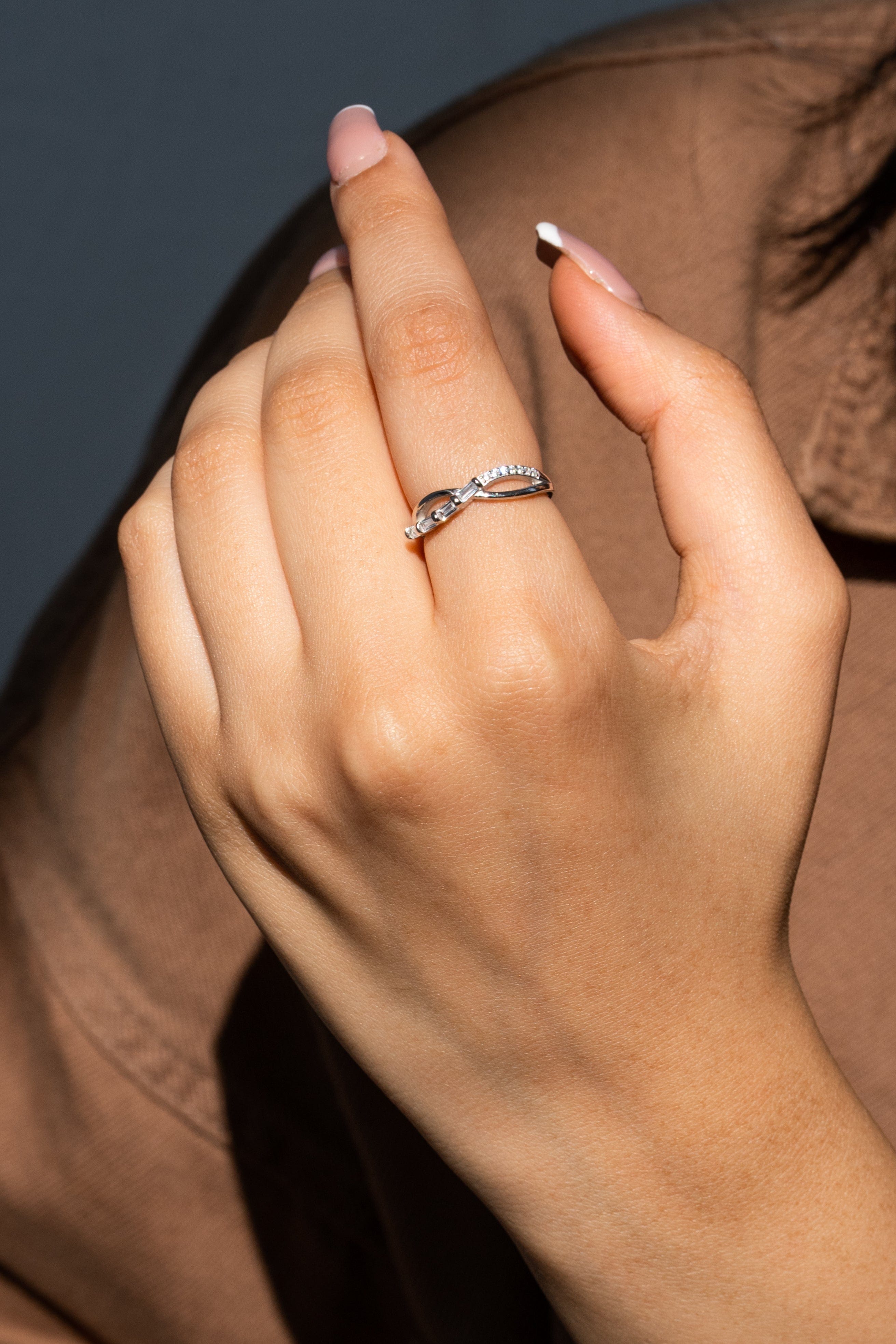 Lina Female Necklaces 6 Silver 925 Italian Ring Model 0169