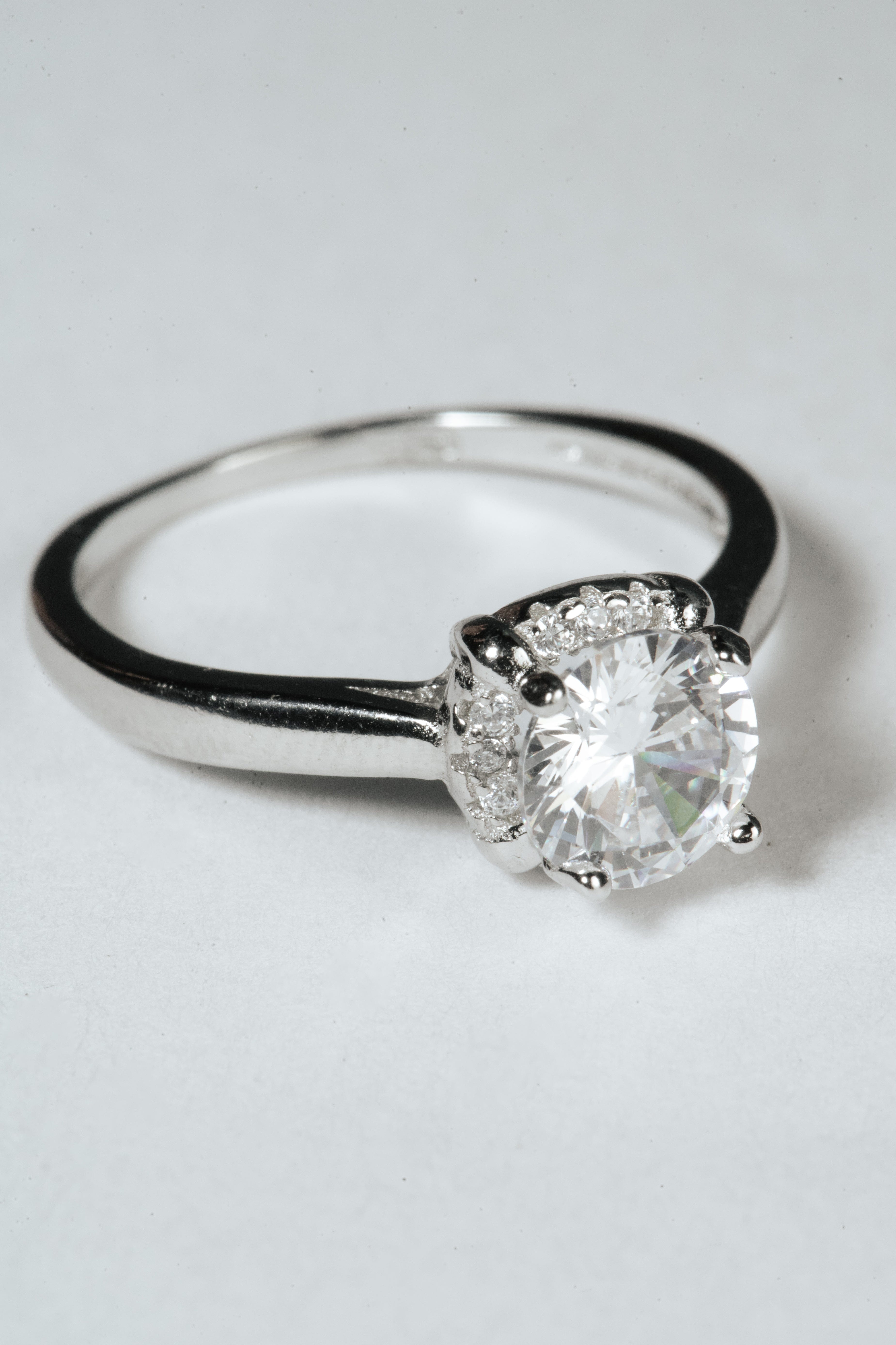 Lina Female Necklaces 6 Silver 925 Italian Ring Model 0178