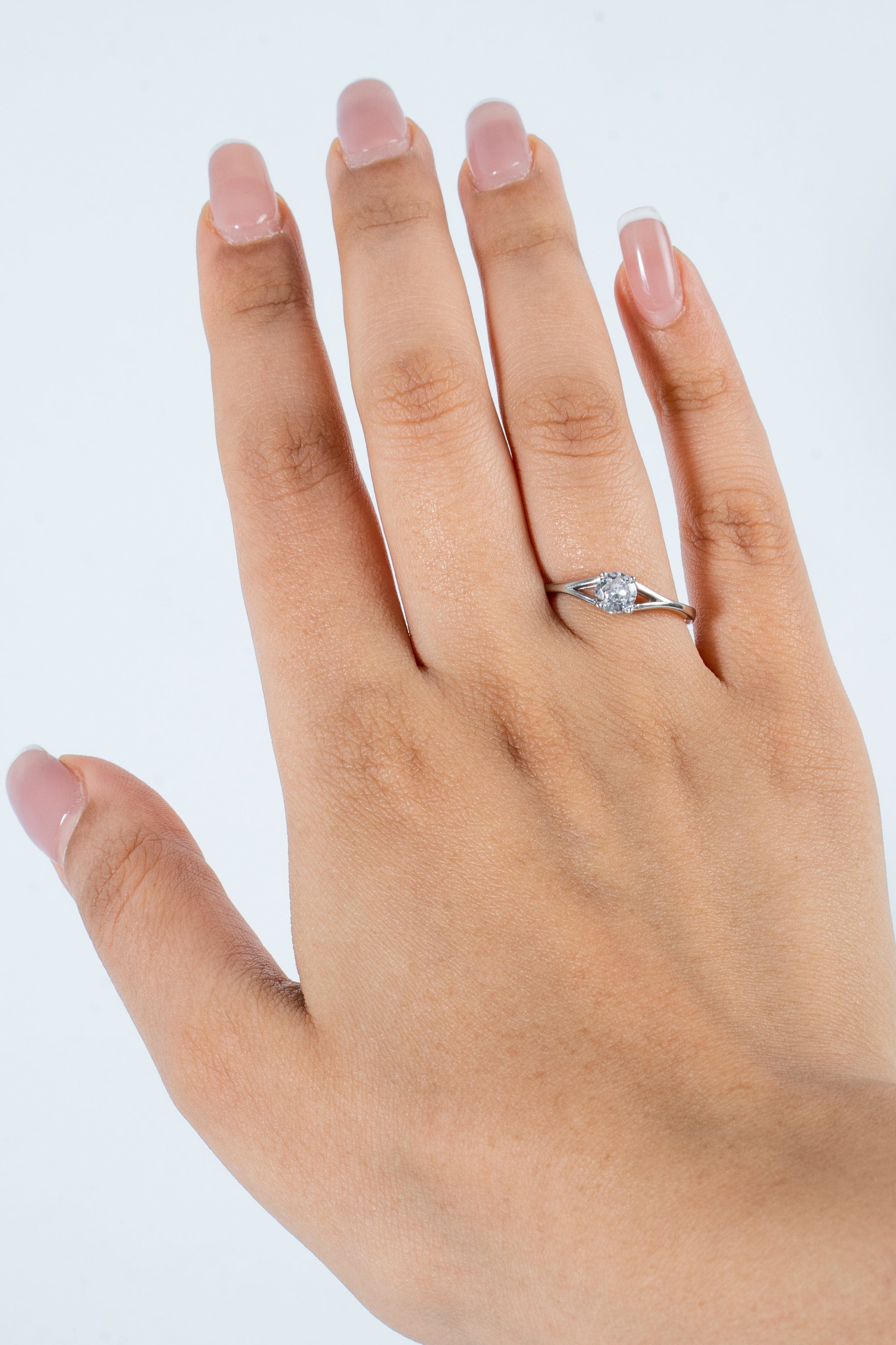 Lina Female Necklaces 6 Silver 925 Italian Ring Model 0180