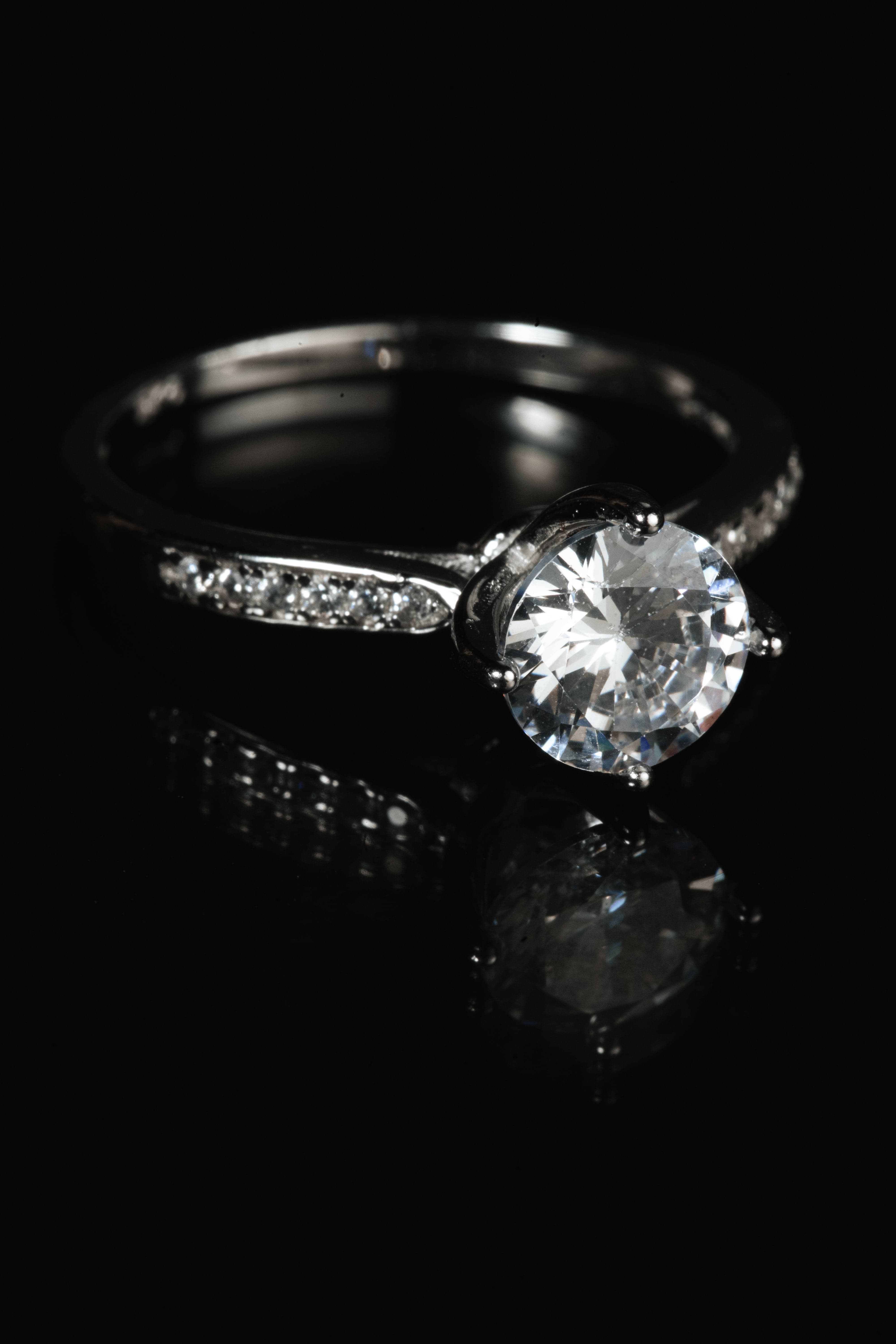 Lina Female Necklaces 7 Silver 925 Italian Ring Model 0182