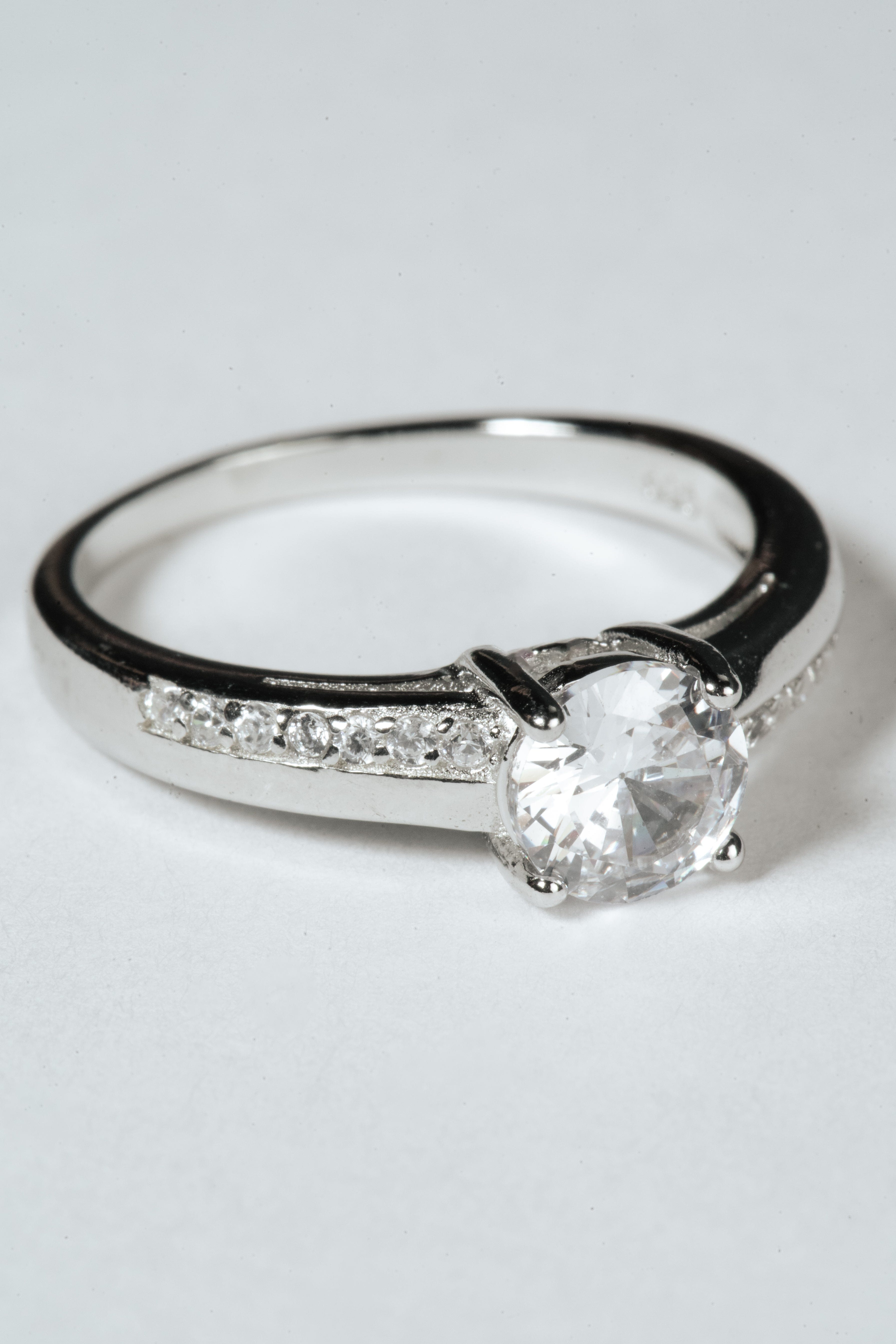 Lina Female Necklaces 7 Silver 925 Italian Ring Model 0189