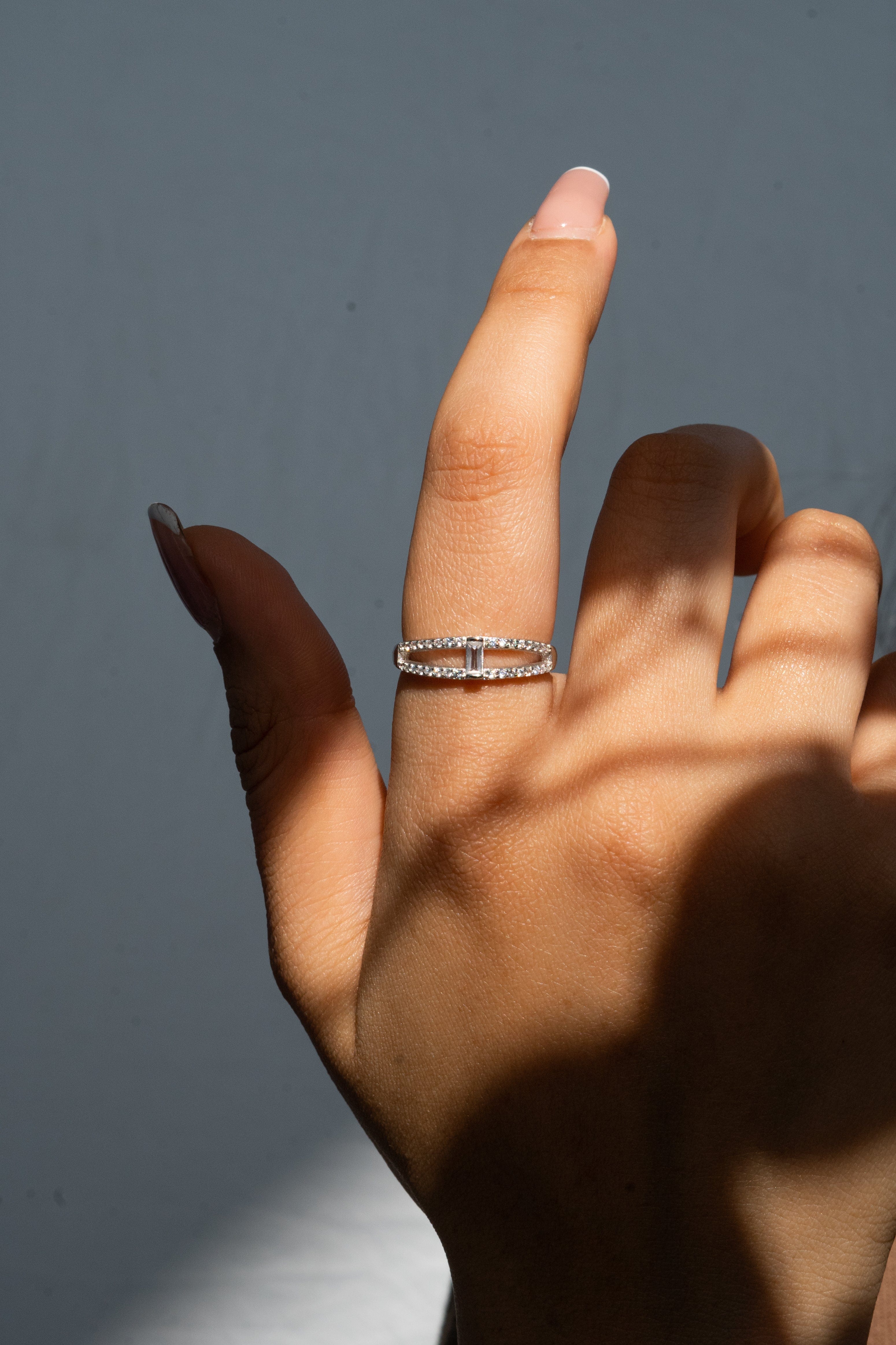 Lina Female Necklaces 8 Silver 925 Italian Ring Model 0150