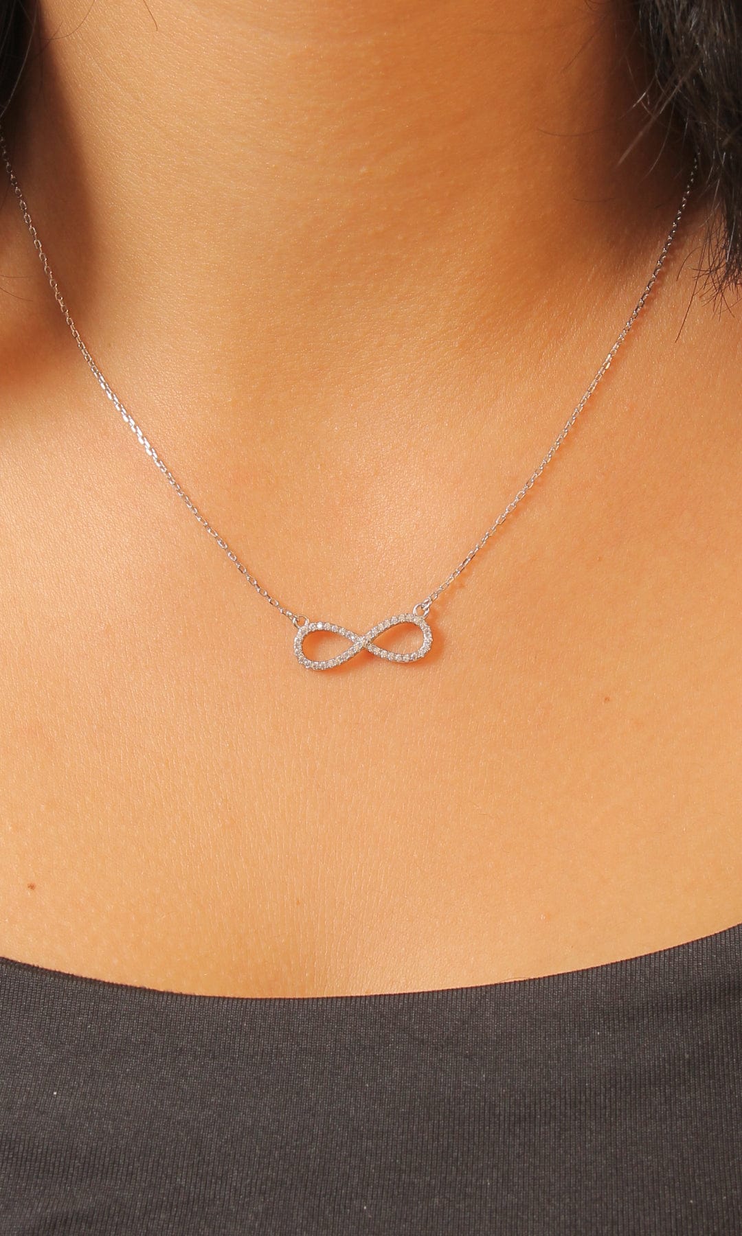 Lina Female Necklaces Silver 925 Italian Necklace Model 020
