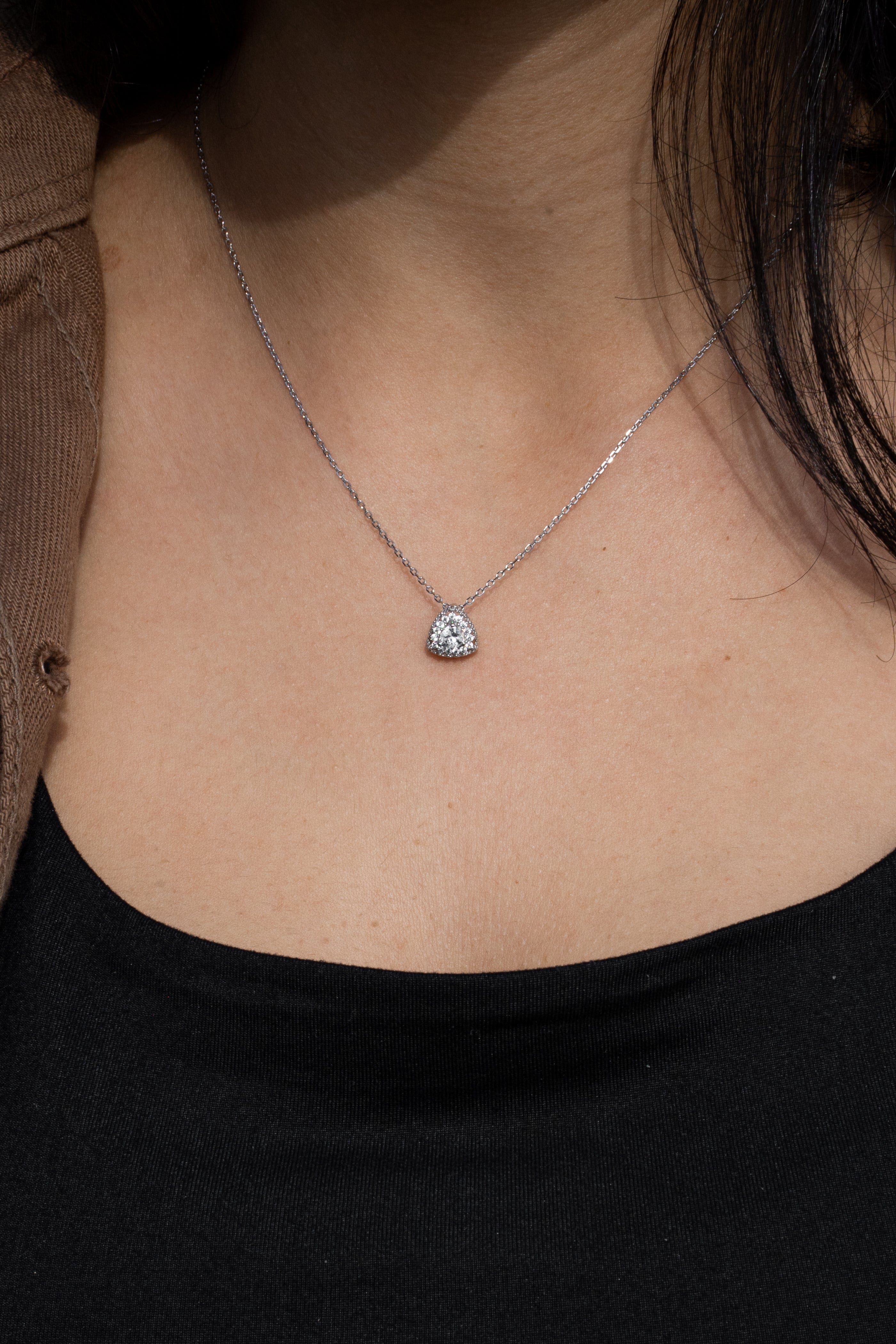 Lina Female Necklaces Silver 925 Italian Necklace Model 026