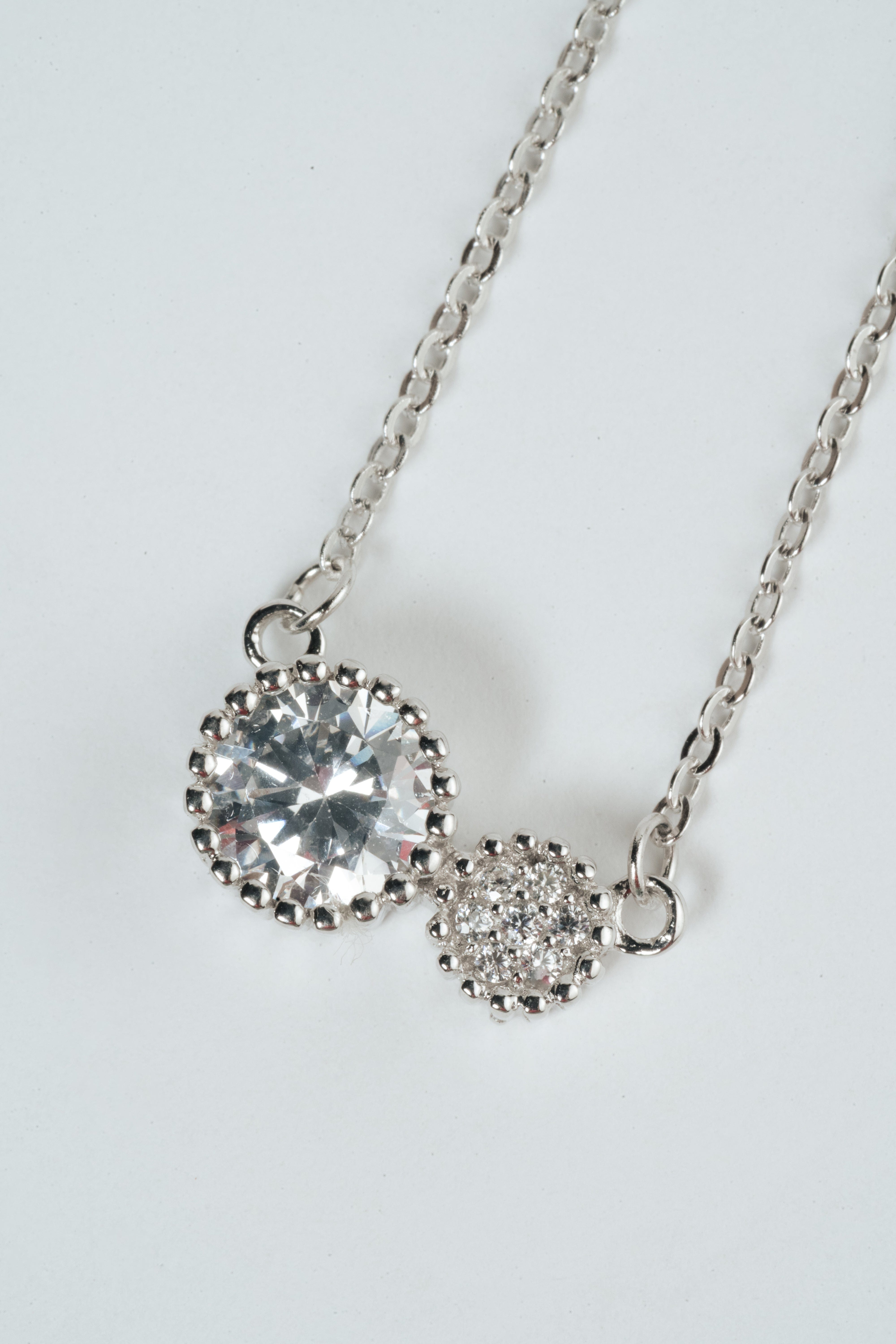 Lina Female Necklaces Silver 925 Italian Necklace Model 027