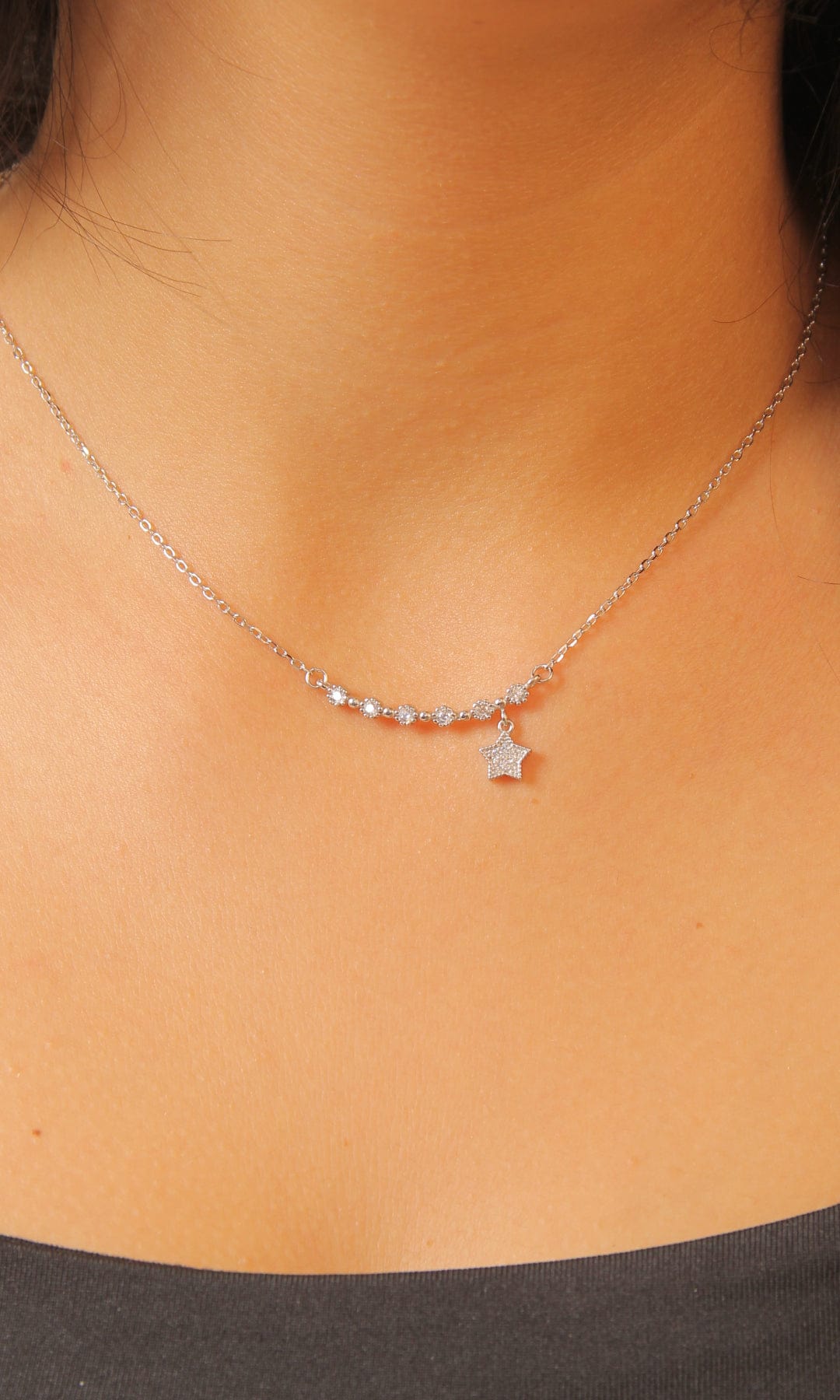 Lina Female Necklaces Silver 925 Italian Necklace Model 030