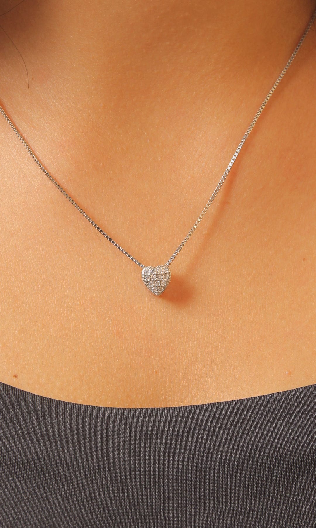 Lina Female Necklaces Silver 925 Italian Necklace Model 033
