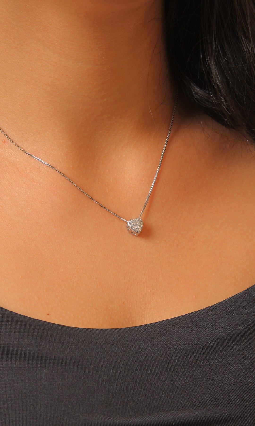 Lina Female Necklaces Silver 925 Italian Necklace Model 033