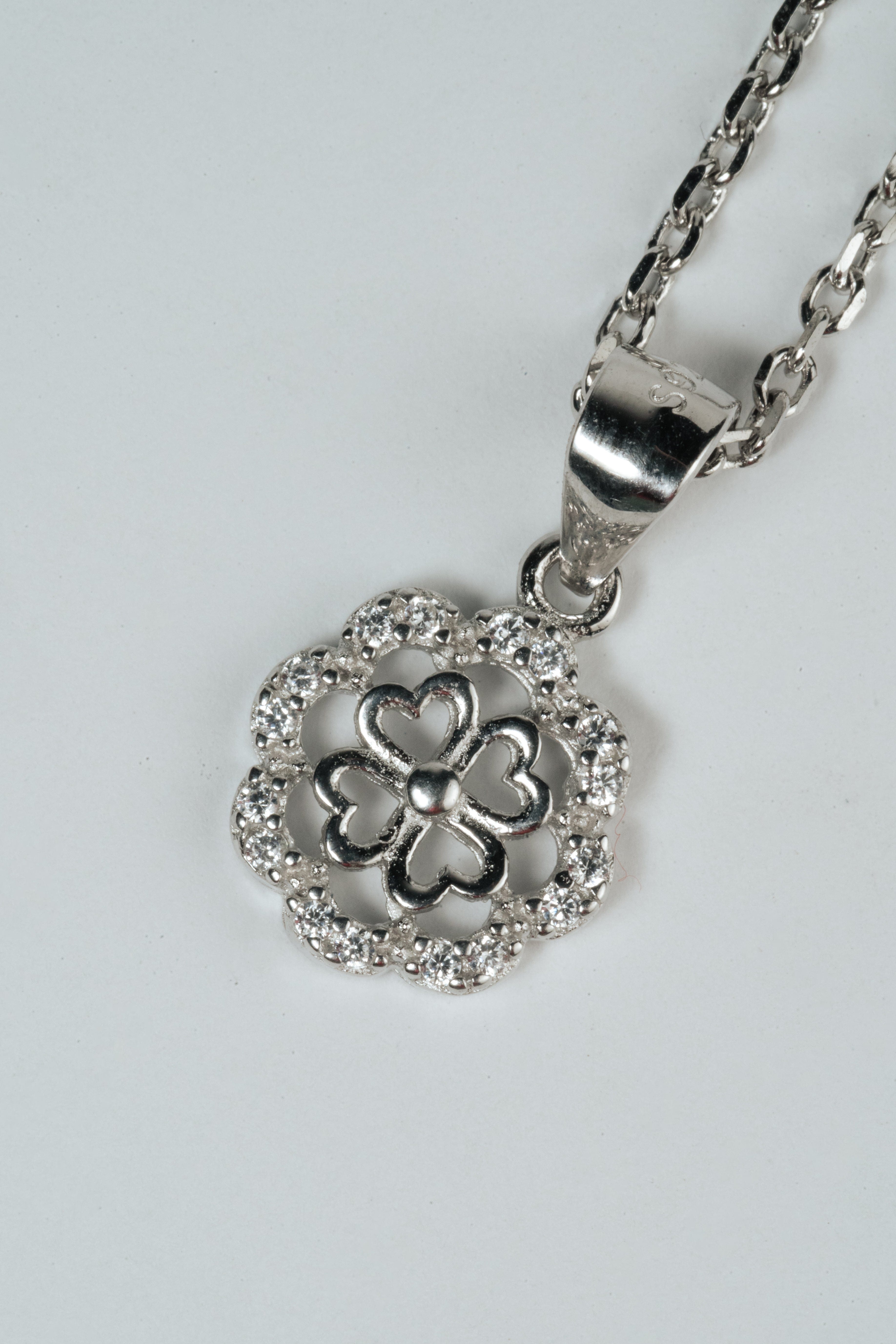 Lina Female Necklaces Silver 925 Italian Necklace Model 035