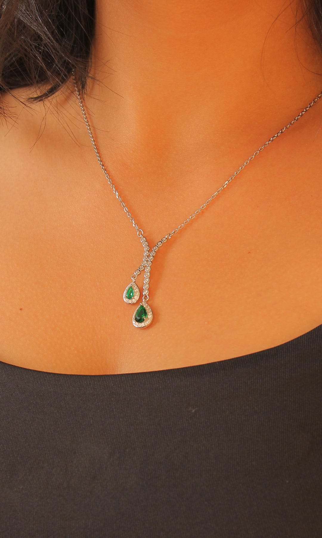 Lina Female Necklaces Silver 925 Italian Necklace Model 036G