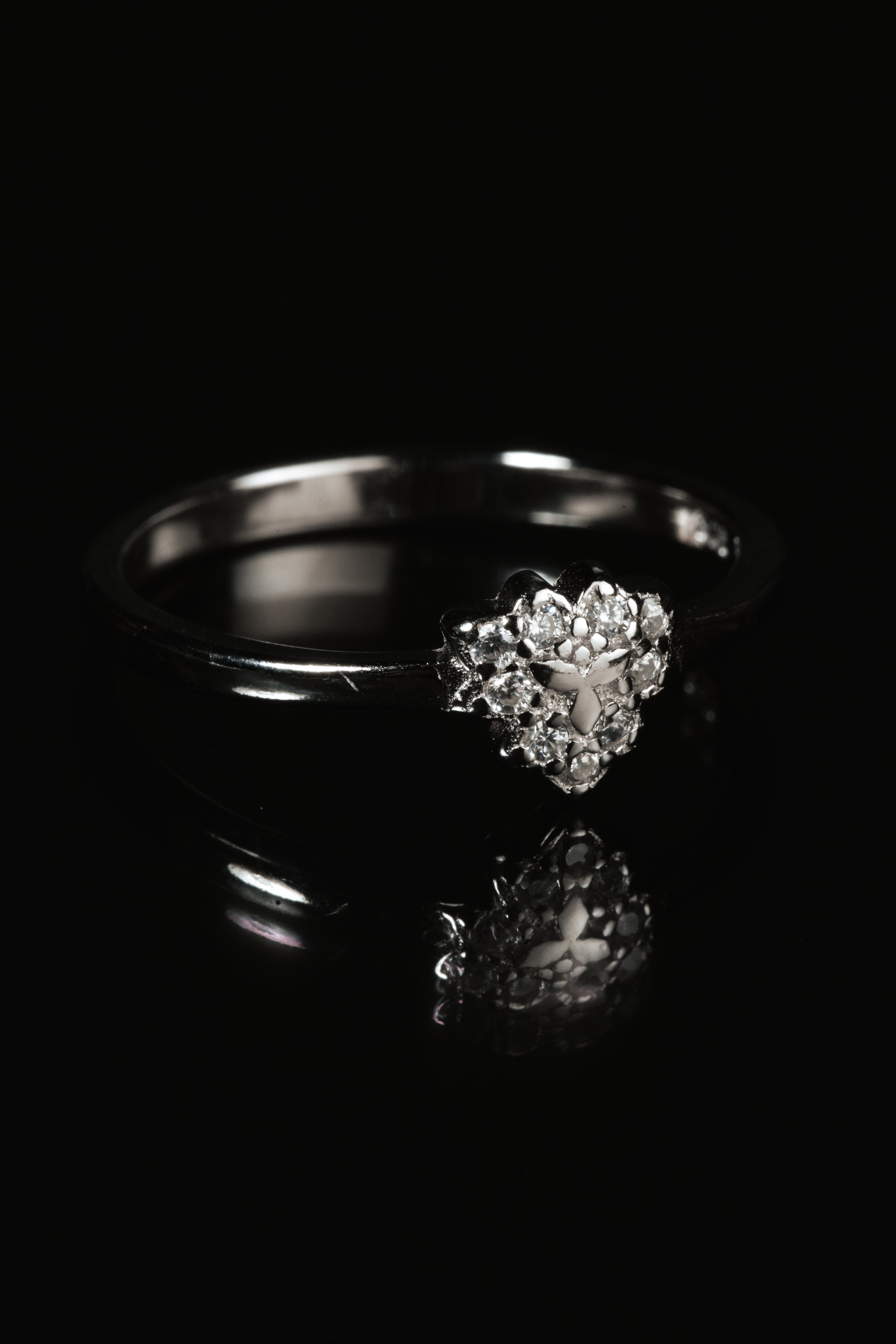 Lina Female Necklaces Silver 925 Italian Ring Model 0168