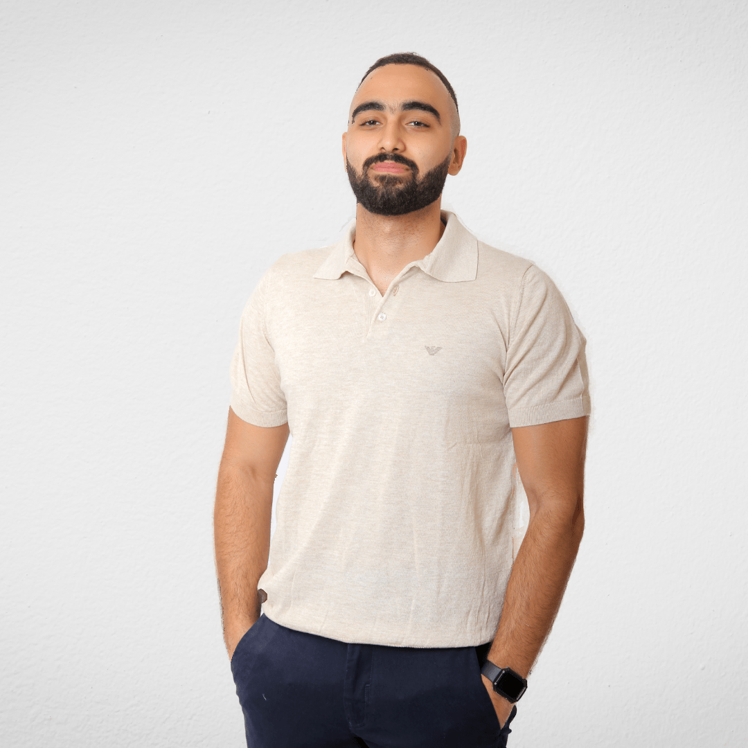 Men Summer 23 Men Polo's Men Polo - NEW- Beige