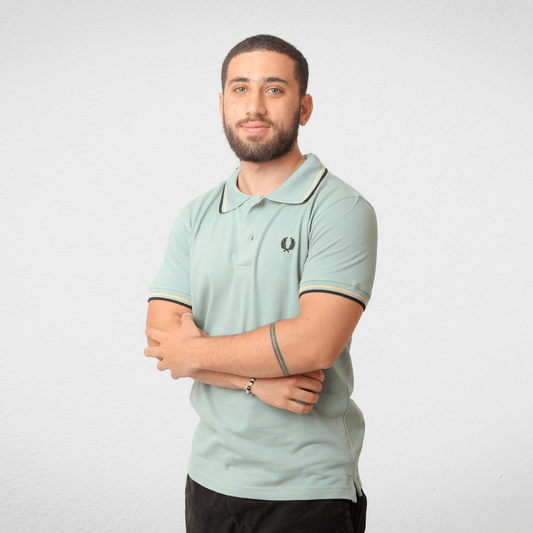 Men Summer 23 Men Polo's Men Polo Shirt - (تصنيع محلي) - Mint