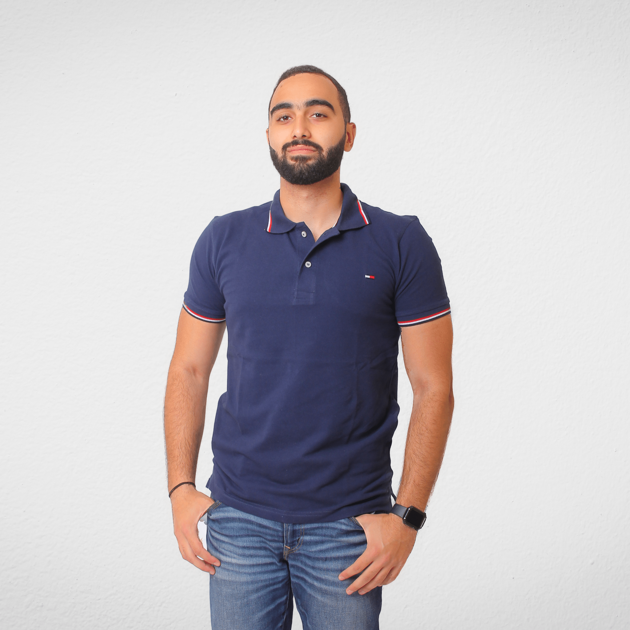 Men Summer 23 Men Polo's Men Polo Shirt (TH تصنيع) - Dark Blue