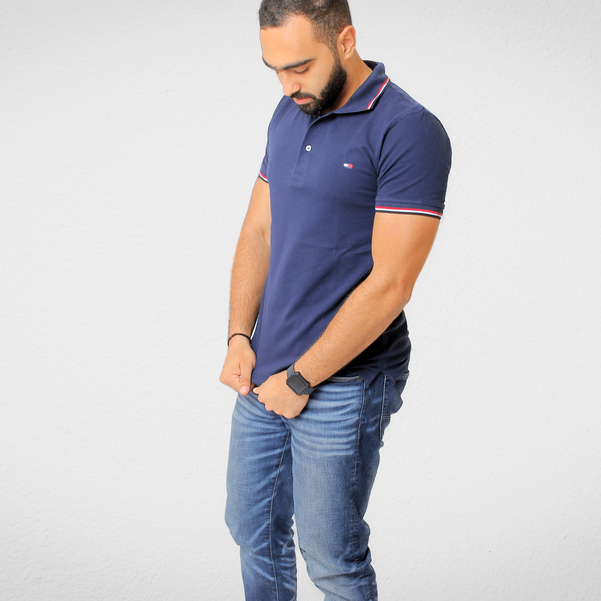 Men Summer 23 Men Polo's Men Polo Shirt (TH تصنيع) - Dark Blue