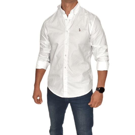 Men Summer 23 Men Shirt Men Shirt - Plain - White