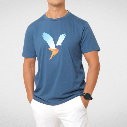 Men Summer 23 Men T-Shirt AE Basic Logo T-Shirt - Pertol