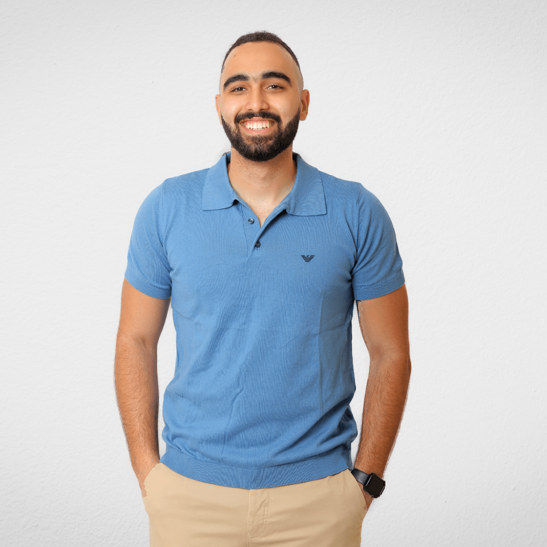Men Summer 23 Men T-Shirt Men Polo T-Shirt -Slim Fit- Petrol