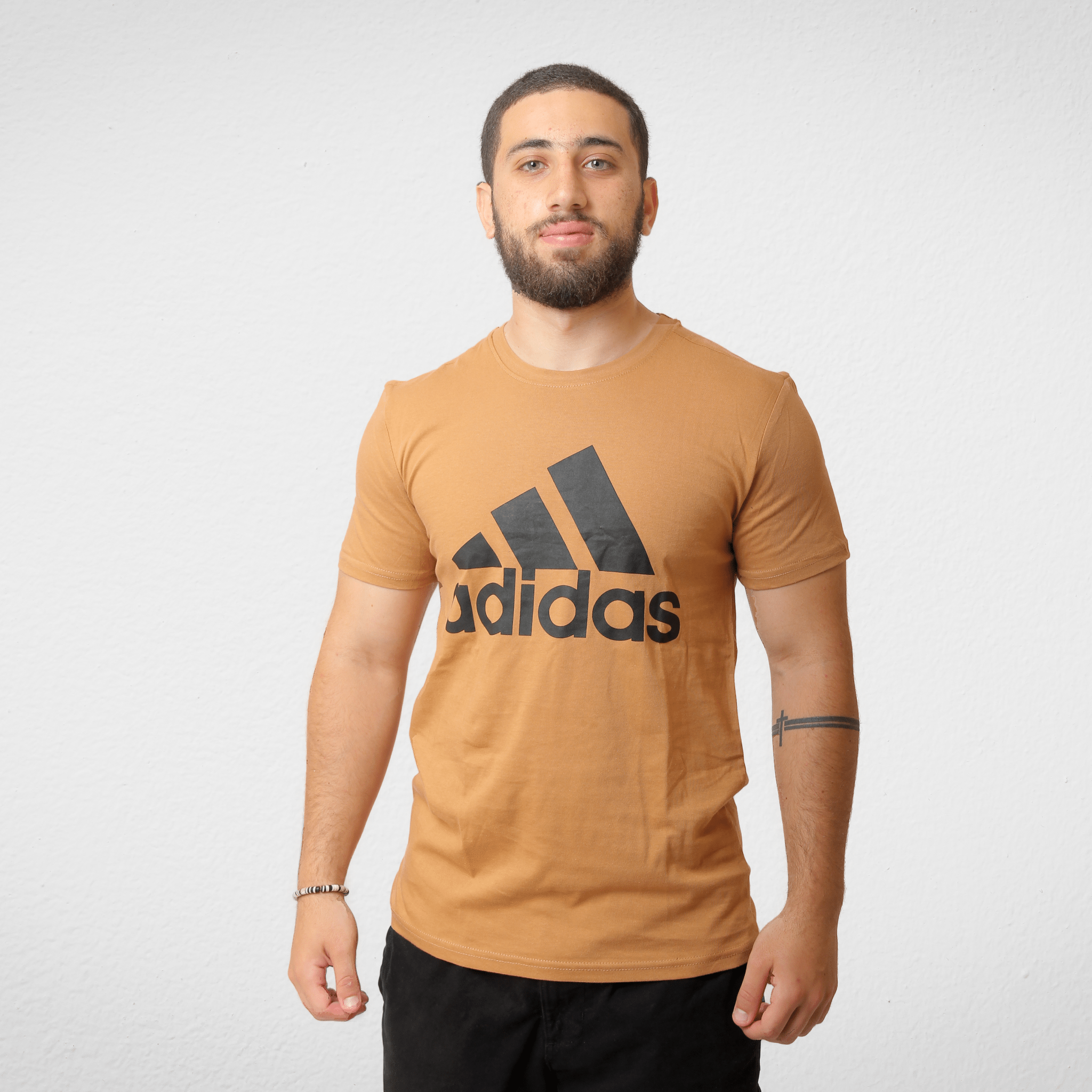 Men Summer 23 Men T-Shirt Men T-shirt - Adidas - Coffee