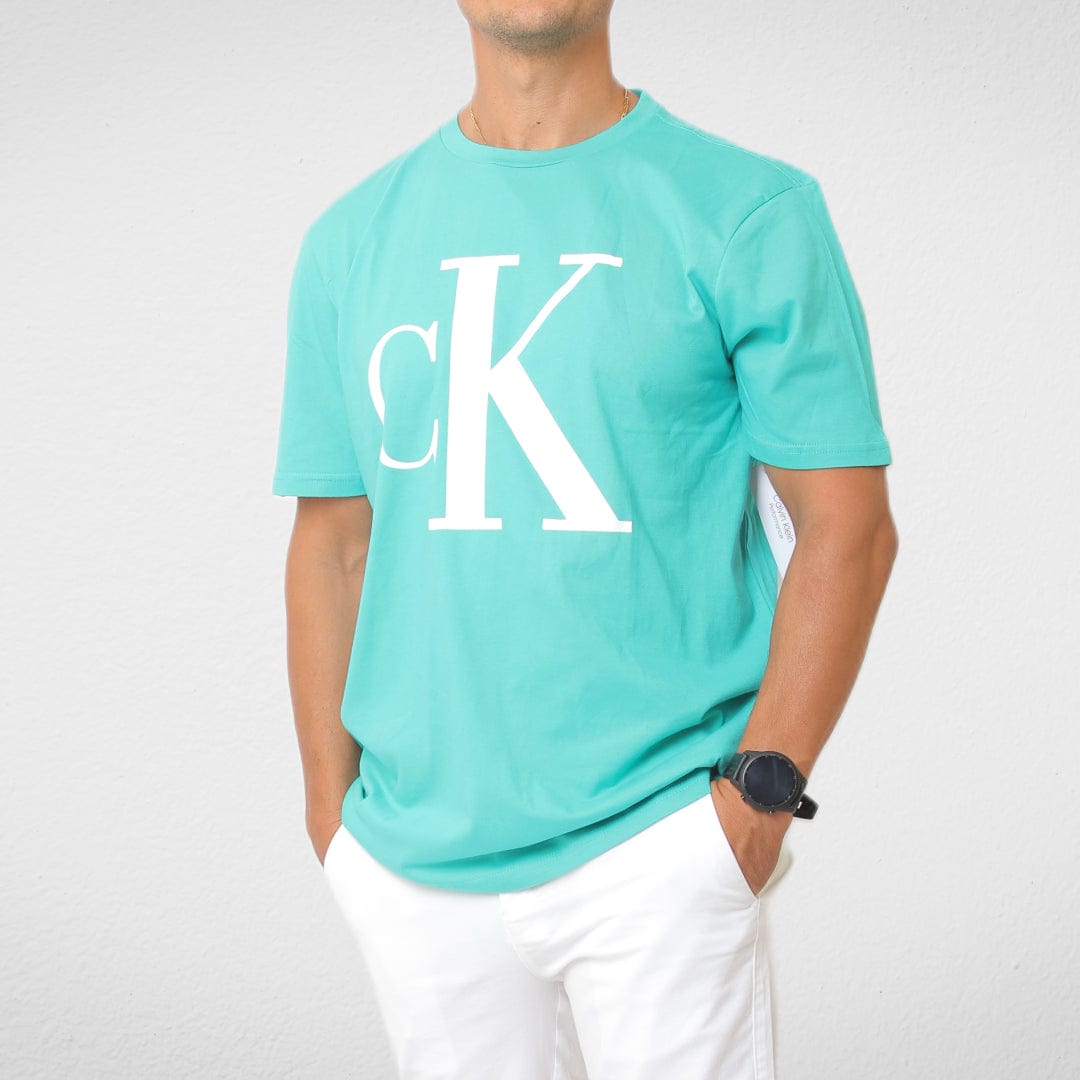 Men Summer 23 Men T-Shirt Men T-Shirt Round - Light Green