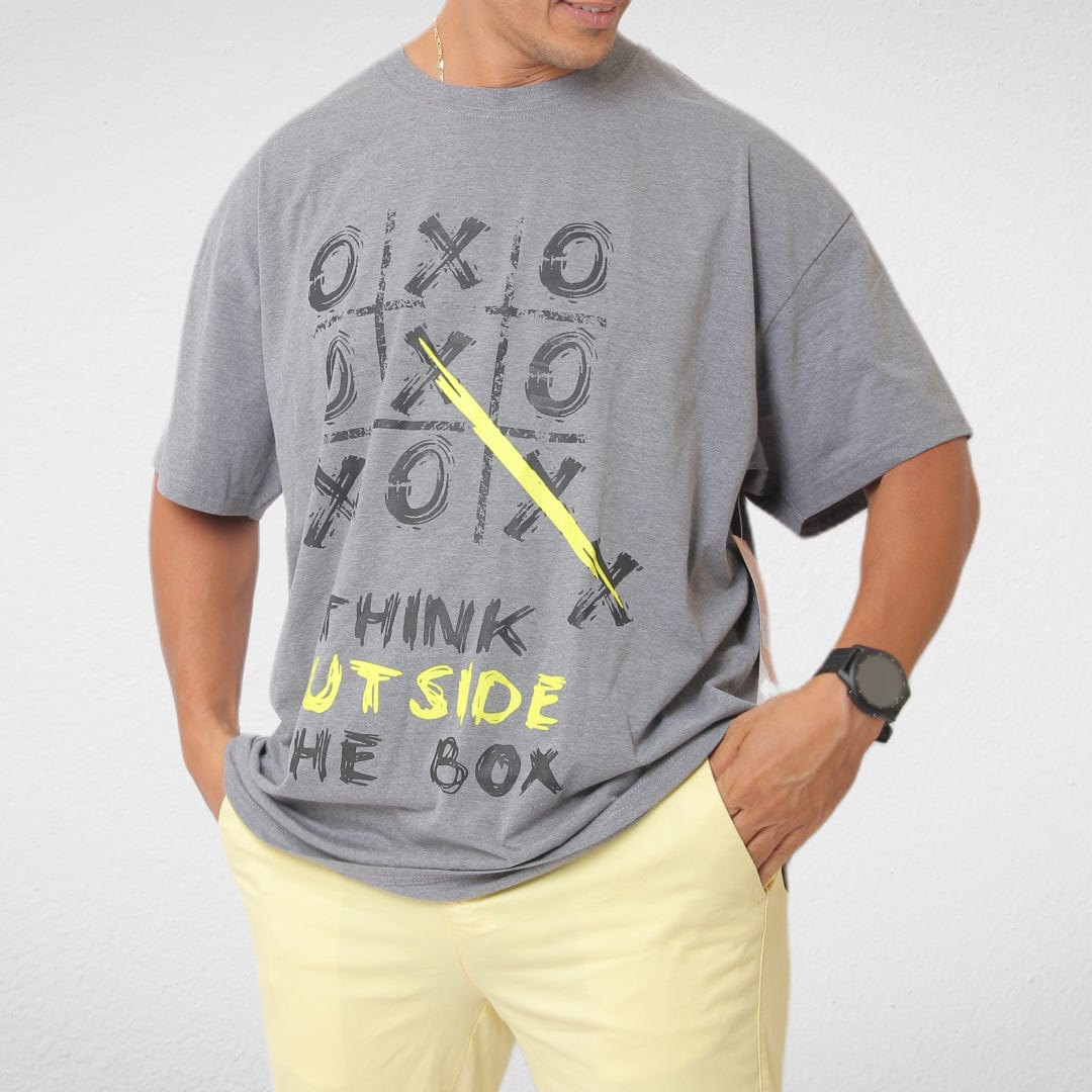 Men Summer 23 Men T-Shirt Men XO T-Shirt - Dark Grey