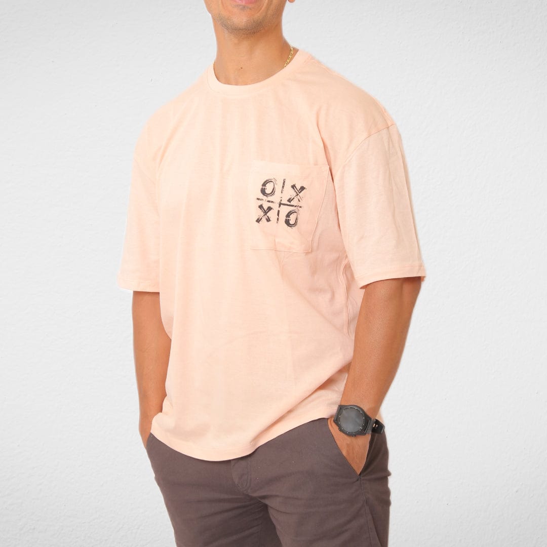 Men Summer 23 Men T-Shirt Men XO T-Shirt - Pink