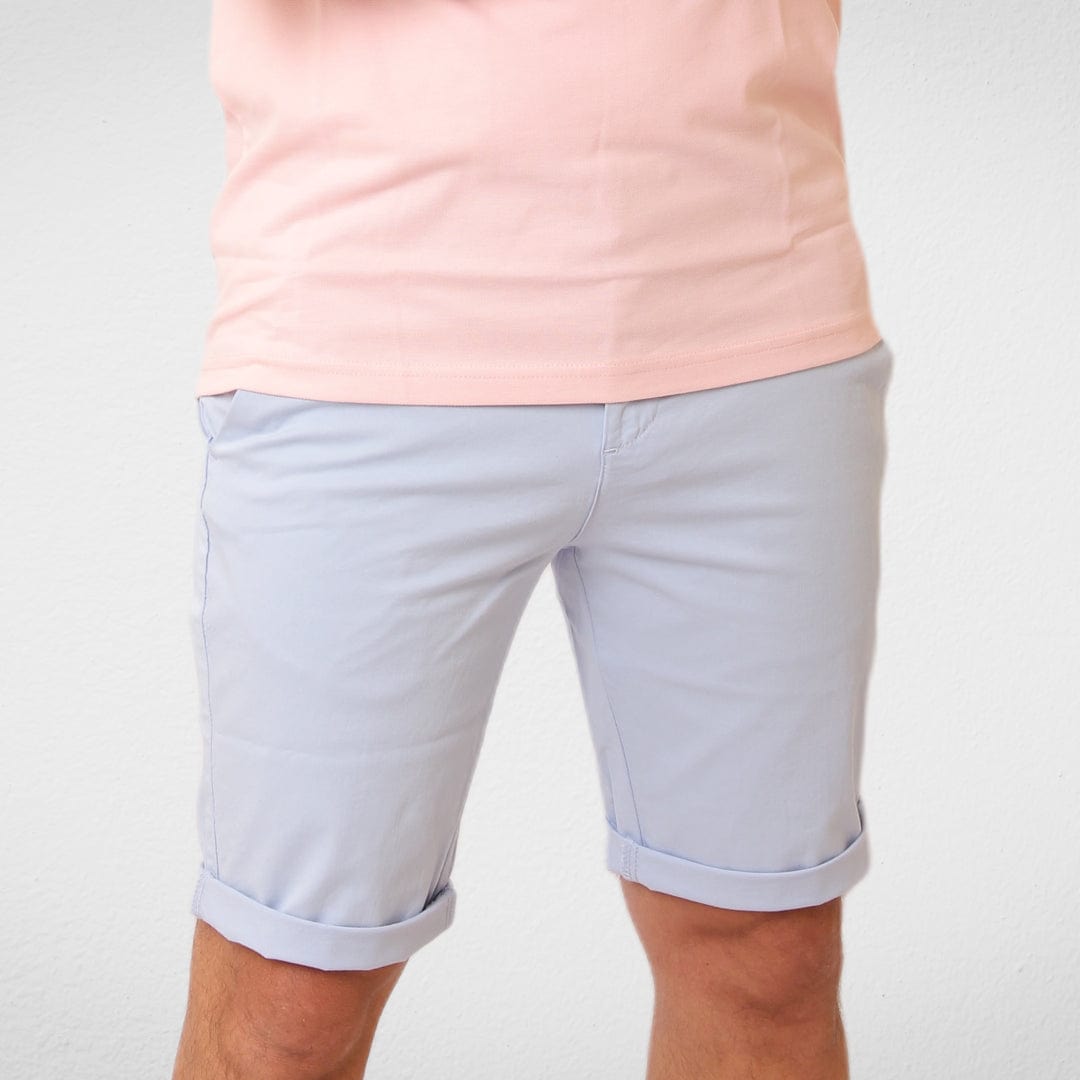 Men Summer 23 Summer Sale 23 Gabardine Short For Men - Baby Blue