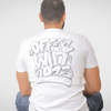 Men Summer 23 Summer Sale 23 Men Tshirt - White (pic off x on the back)