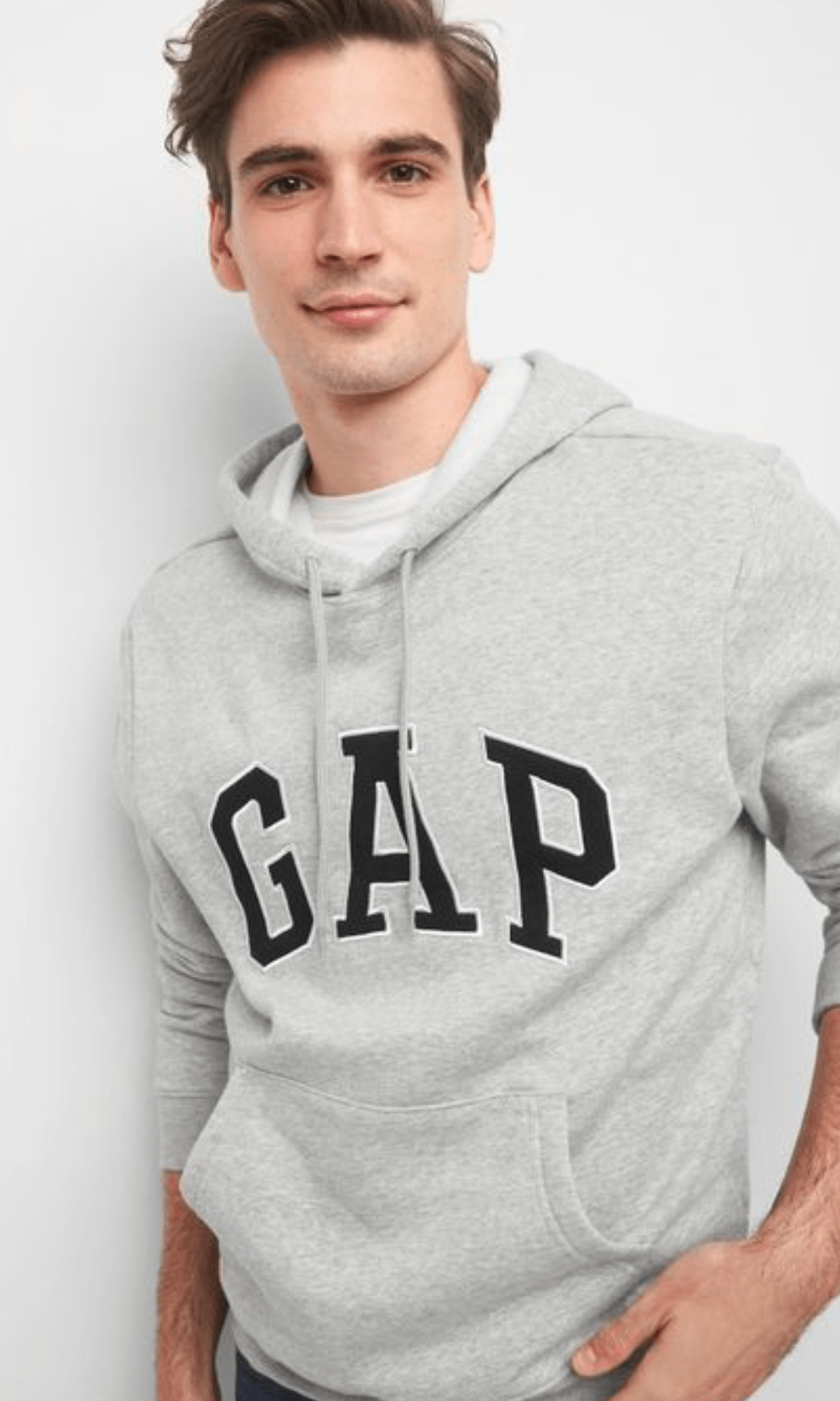 Men Winter 24 Men Pullover GAP Men Hoodie (new) - Grey