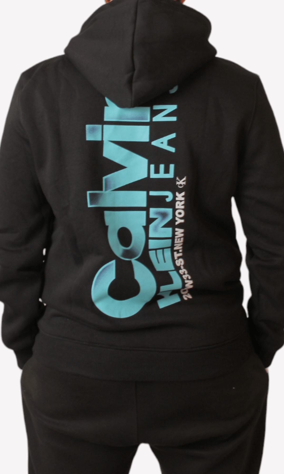 Men Winter 24 Men Pullover Hoodie CK For Men 2023 - Black