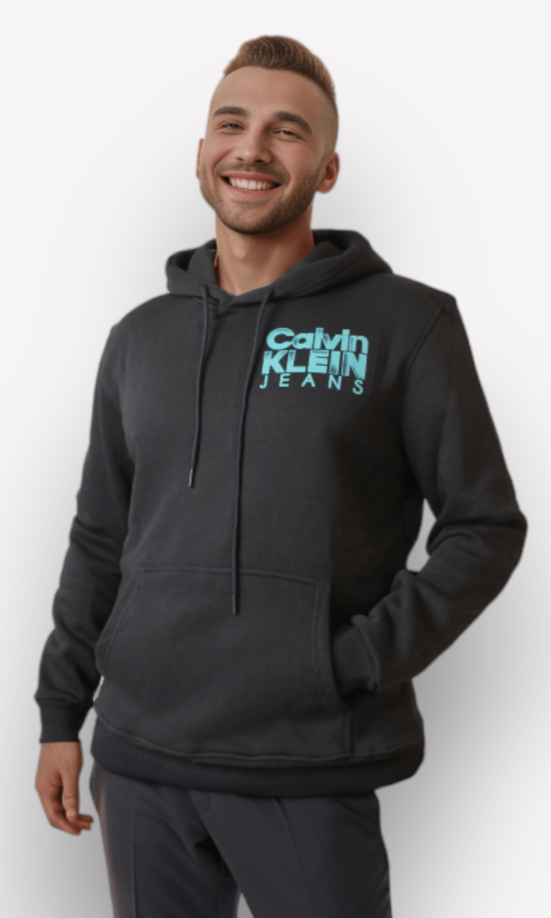 Men Winter 24 Men Pullover Hoodie CK For Men 2023 - Dark Blue