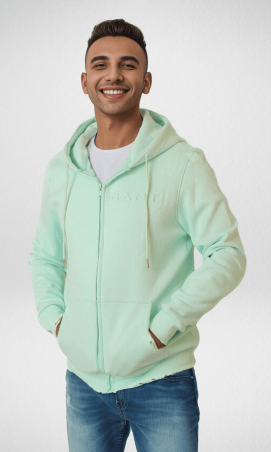 Men Winter 24 Men Pullover Hoodie Jacket For Men 2023 (Mint)