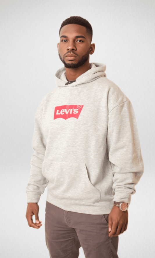 Men Winter 24 Men Pullover LEVI'S Men Hoodie - Grey(BL)